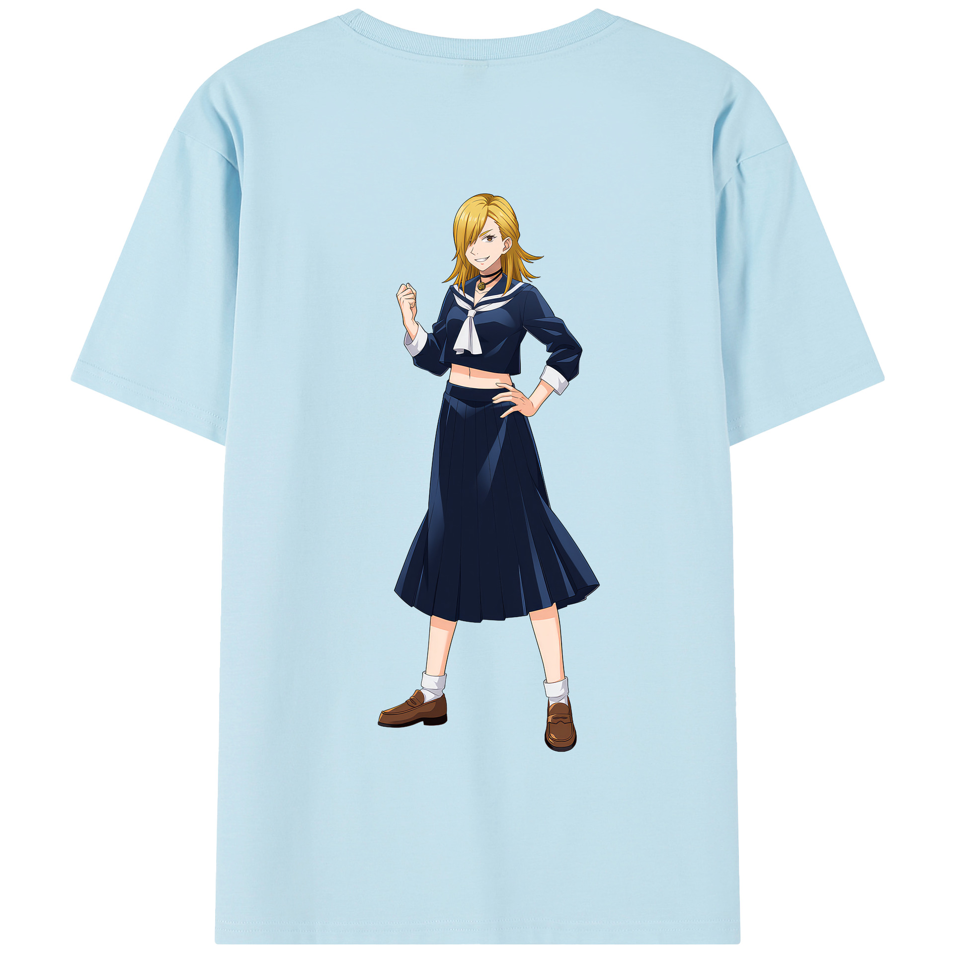 （画像用） 呪術廻戦 Jujutsu Kaisen 綿100％半袖Tシャツ（背面プリント）